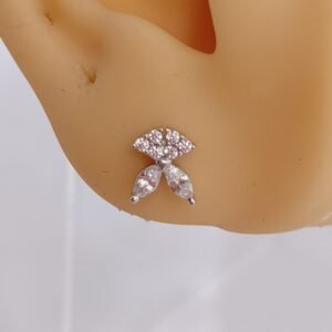 Moñita con circonias