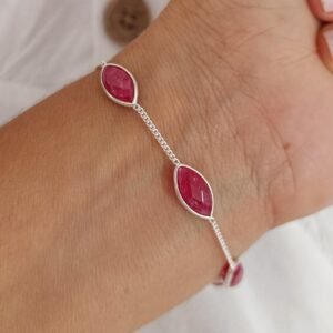 pulsera con piedra natural