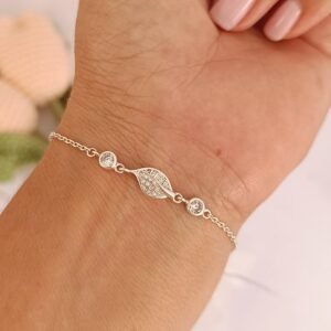 Pulsera de hojas