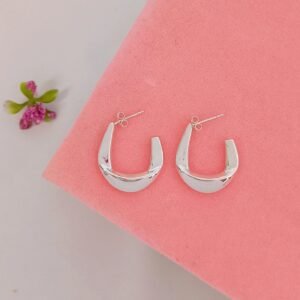 Aretes tipo argolla en U