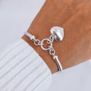 Aro de corazón grande