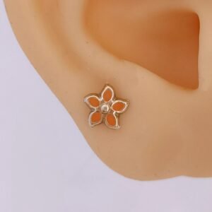 Arete de flor