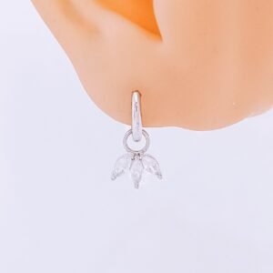 Huggies de 3 circonias