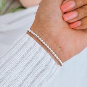 Pulsera de bolitas Talla S