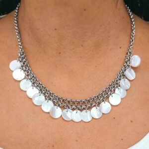 Collar se concha nácar