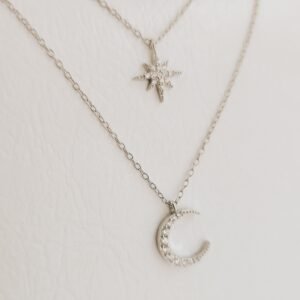 Chocker luna & estrella