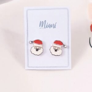 Aretes de Santa Claus
