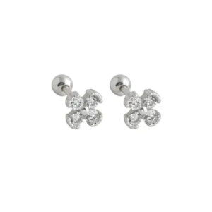 aretes trébol 4 hojas