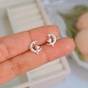 Aretes de Gato & media luna