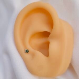Aretes doncella verdes