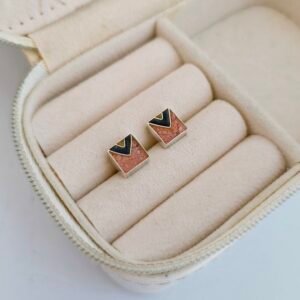 Aretes de piedra natural