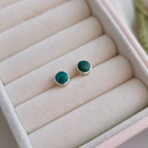 Aretes piedra natural