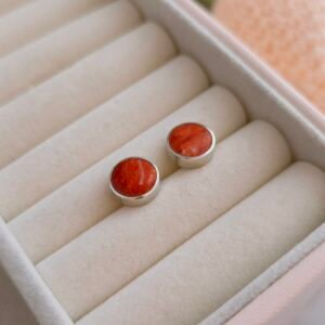 Aretes puedes ópalo de fuego