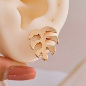 Aretes  hojas de verano