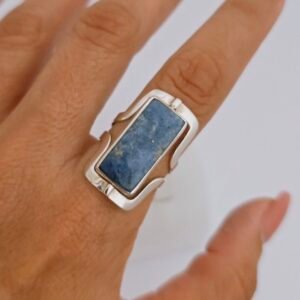 Anillo doble piedra SLlN