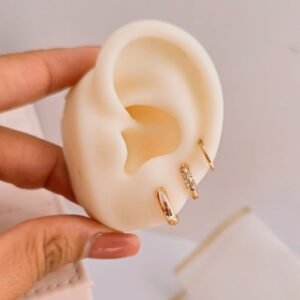 joyas acero con baño de oro