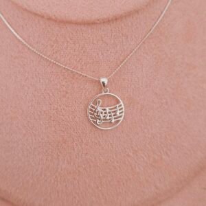 Gargantilla notas musicales