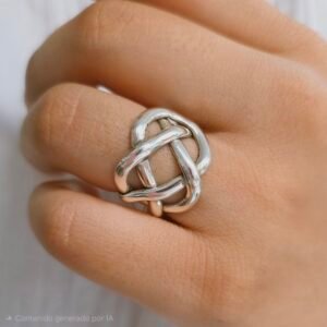 anillo entrelazado