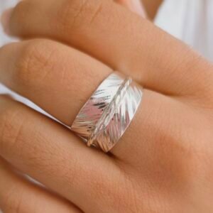 anillo de hoja