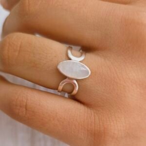 Anillo concha nácar