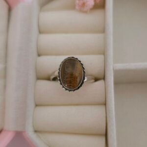 Anillo ojo de tigre