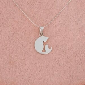 Cadena con dije minino