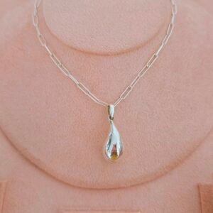 Cadena Clip con dije de gota