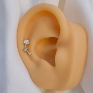 aretes 3 estrellitas