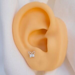 Aretes de mariposa