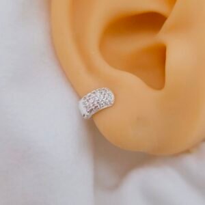 Huggies con circonias 6mm