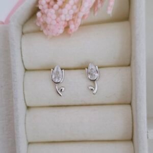 Aretes de tulipan