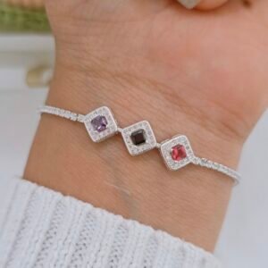 pulsera de rombos