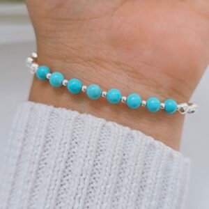 pulsera piedra turquesa