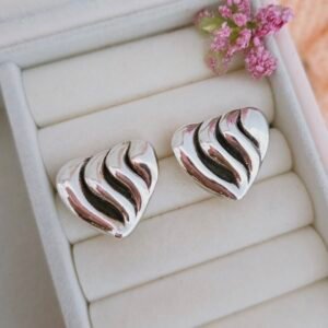 Aretes de hojas