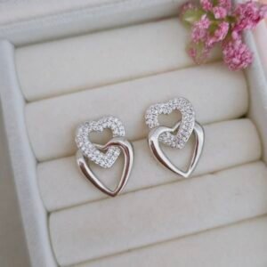 Aretes de corazones
