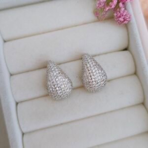 Aretes de gota con Micro circonia