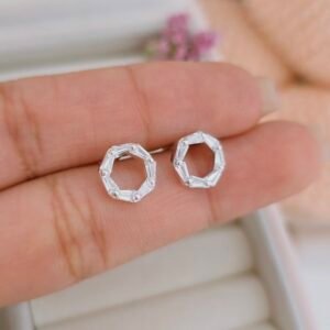 Aretes con circonia