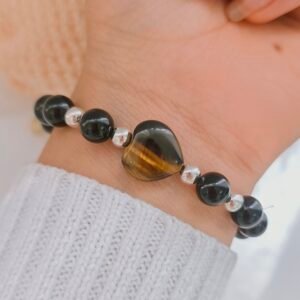 Pulsera Ágata negra