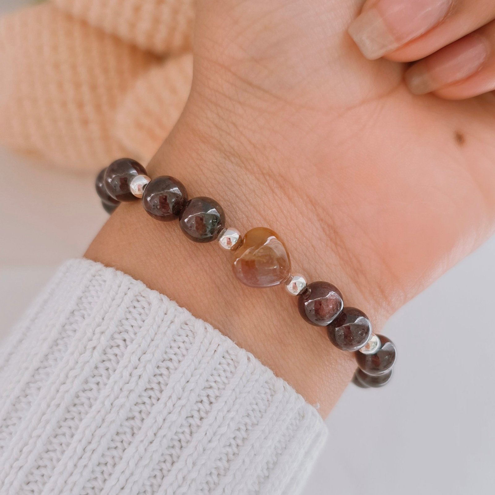 Pulsera granate