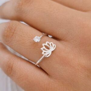 anillo flor de loto