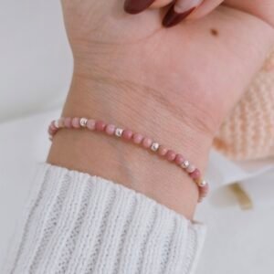 pulsera de Rodonita