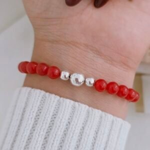 Pulsera Ágata roja
