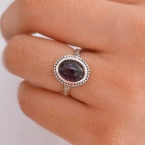 Anillo amatista