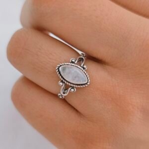 Anillo piedra natural
