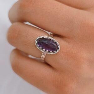 Anillo amatista
