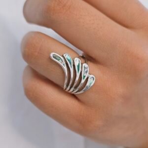 Anillo concha de avalon