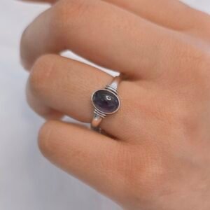 Anillo amatista
