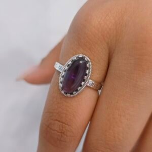 Anillo amatista