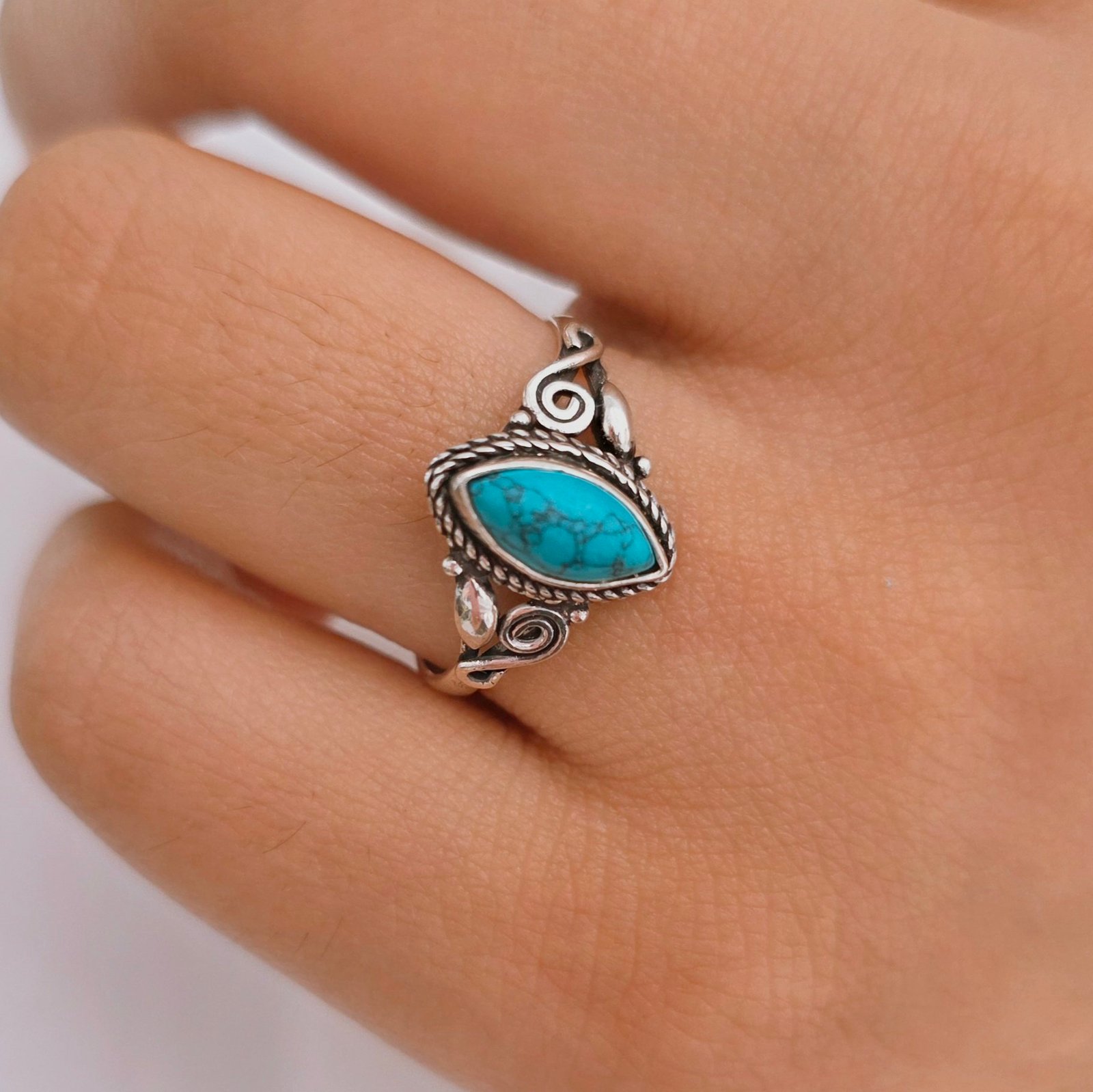 Anillo turquesa