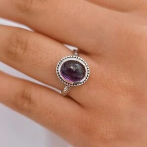 Anillo amatista